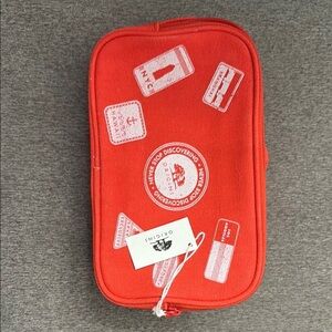 Dun and beautiful Travel Organizer with White Accents